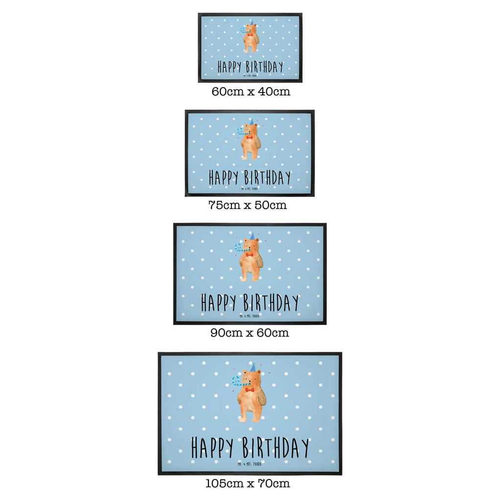 Fußmatte Bär Geburtstag fußmatte, Eingangsmatte, Abtretmatte, Sauberlaufmatte, schmutzfangmatten, Fußmatten, Schmutzfangmatte, Türvorleger, flurmatte, Schmutzfangteppich, Fußabstreifer, Schmutzfänger, Abtreter, Haustürmatte, Fußabtreter, Fussmatte, Türmatte, matte haustür, türmatten, hausmatte, außenmatte, Schuhabstreifer, abstreifer, Schmutzmatte, Eingangsteppich, sauberlaufmatten, Teddy, Bär, Teddybär, Geburtstag, Alles Gute, Glückwunsch, Happy Birthday