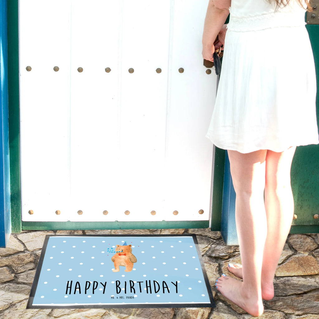 Fußmatte Bär Geburtstag fußmatte, Eingangsmatte, Abtretmatte, Sauberlaufmatte, schmutzfangmatten, Fußmatten, Schmutzfangmatte, Türvorleger, flurmatte, Schmutzfangteppich, Fußabstreifer, Schmutzfänger, Abtreter, Haustürmatte, Fußabtreter, Fussmatte, Türmatte, matte haustür, türmatten, hausmatte, außenmatte, Schuhabstreifer, abstreifer, Schmutzmatte, Eingangsteppich, sauberlaufmatten, Teddy, Bär, Teddybär, Geburtstag, Alles Gute, Glückwunsch, Happy Birthday