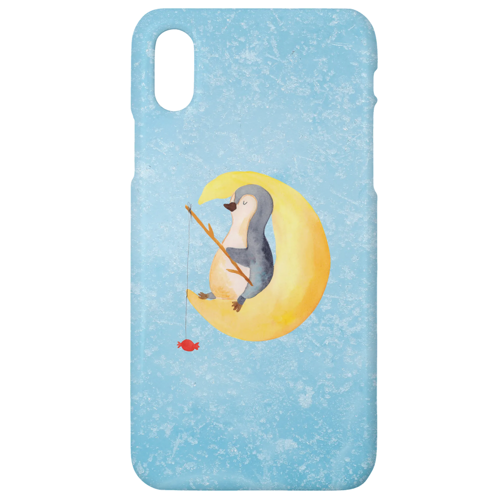 Phone case Penguin moon Iphone 10, Handycover, Handy, Handy Case, Cover, Iphone X, Handyhülle, Hülle, Pinguin, Schlafzimmer, Gästezimmer, Pinguine, Einschlafen, schlafen, Schlafstörungen, Nachtruhe, Spruch