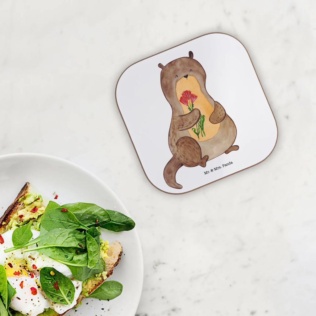 Square coaster otter Bunch of flowers Holzuntersetzer, Korkuntersetzer, Glasuntersetzer, Untersetzer Holz, Getränkeuntersetzer, Untersetzer aus Holz, Untersetzer für Gläser, Untersetzer Design, Untersetzer, Bierdeckel, Untersetzer Gläser, Tassen Untersetzer, Otter, Fischotter, Seeotter, Otter Seeotter See Otter