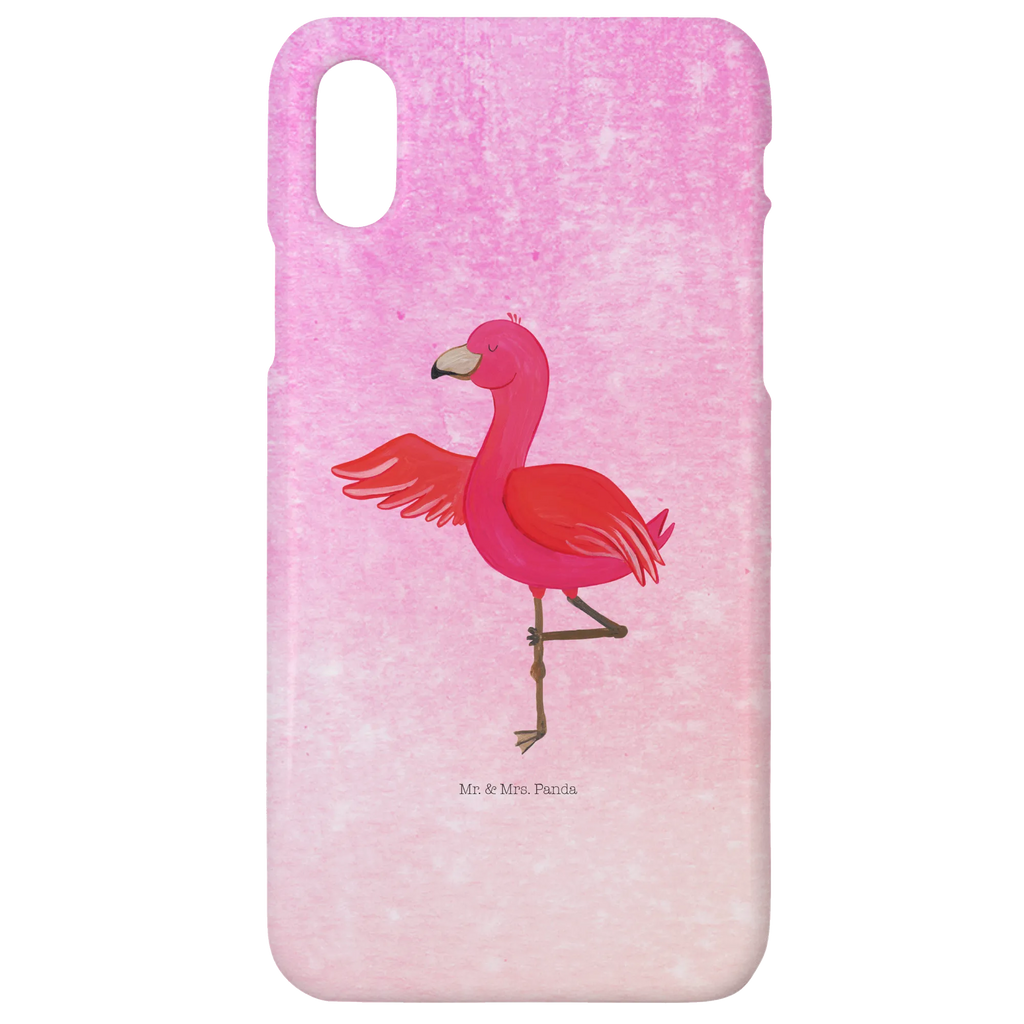 Phone case flamingo yoga Iphone 10, Cover, Handy, Iphone X, Handyhülle, Handycover, Hülle, Handy Case, Flamingo, Namaste, Tiefenentspannung, Yoga-Übung, Yoga, Ärger, Aufregen, Vogel, Achtsamkeit, Entspannung
