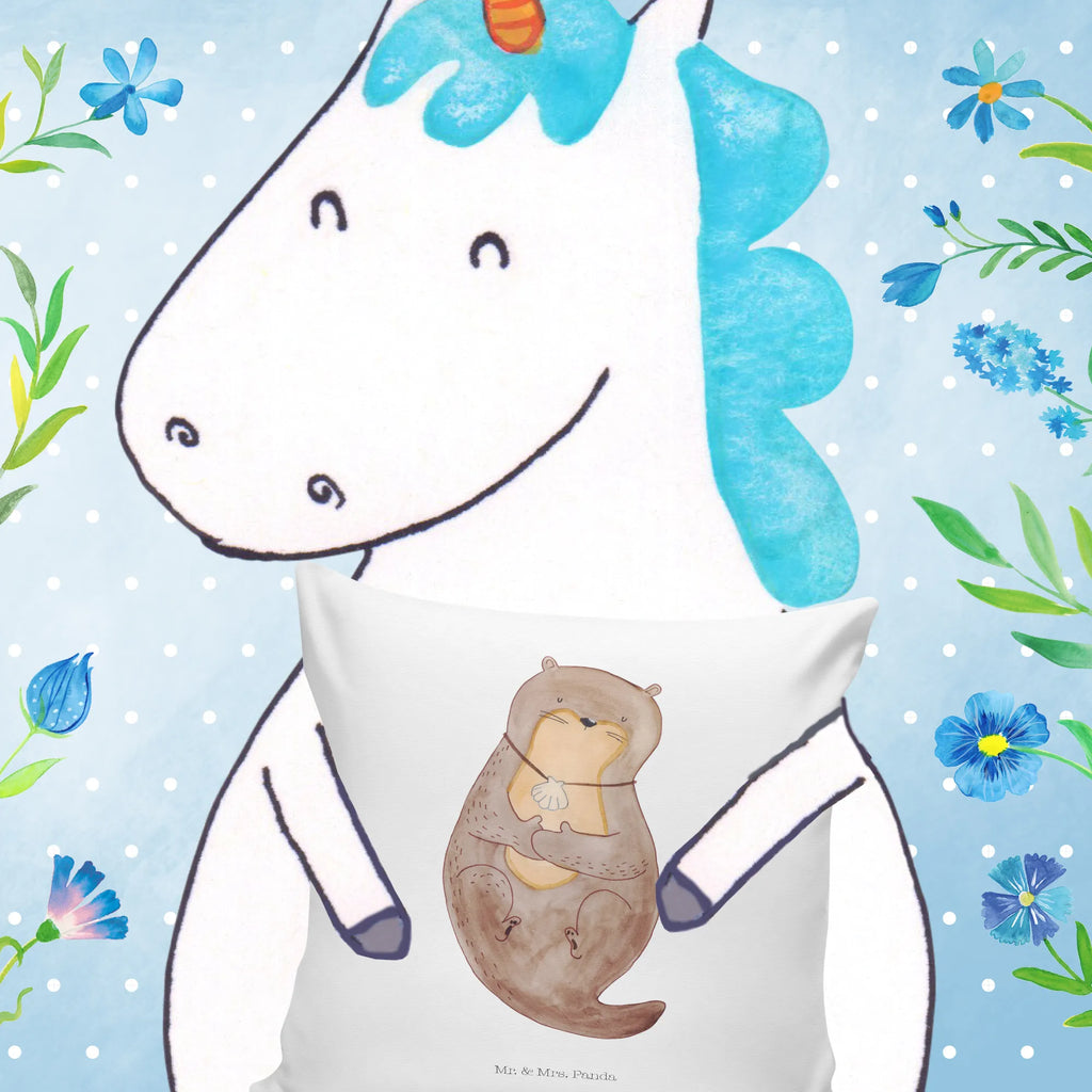 Cushion otter shell settee, Pillow, pillows, sofa, bedroom, pad, soft, fluffy, cushion, 40 x 40, bed, couch, pillow case, 40x40, otter, marten, sea otter, European otter, water mammal, aquatic animal, baby otter, predator, water, otter gifts, animal lover, gift ideas for animal lovers, animal, mammal, water animal, gifts for people in love, daydreaming, office, dreaming, motivation, otter love, brooding