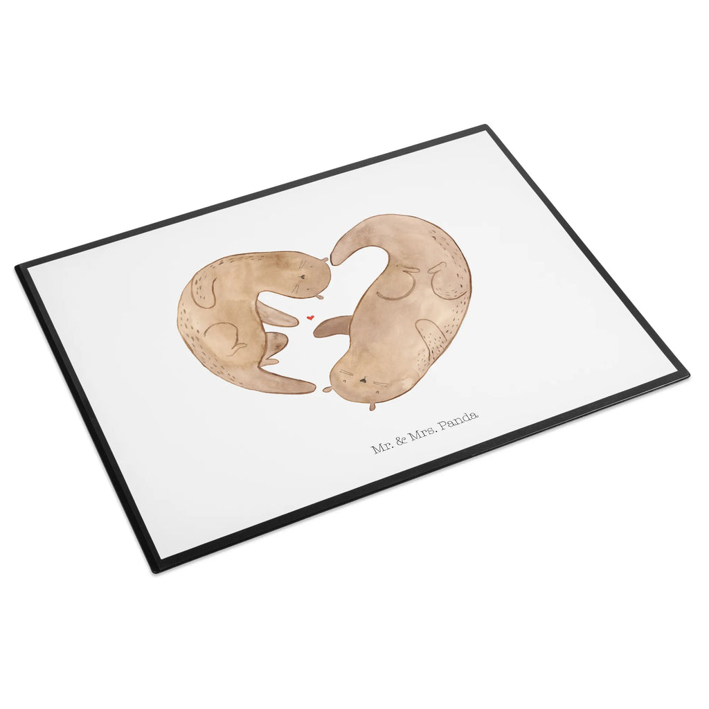 Schreibtischunterlage Otter Herz Schreibtisch Unterlagen, Schreibtischunterlage Groß, Büroartikel, Schreibtischauflage, Schreibunterlage, Schreibwaren, Bürobedarf, Otter, Fischotter, Seeotter, Bessere Hälfte, Hochzeitstag, Liebesgeschenk, Verlobung, Liebe, Jahrestag, gemeinsames Leben, Herz, Love you, Liebesbeweis