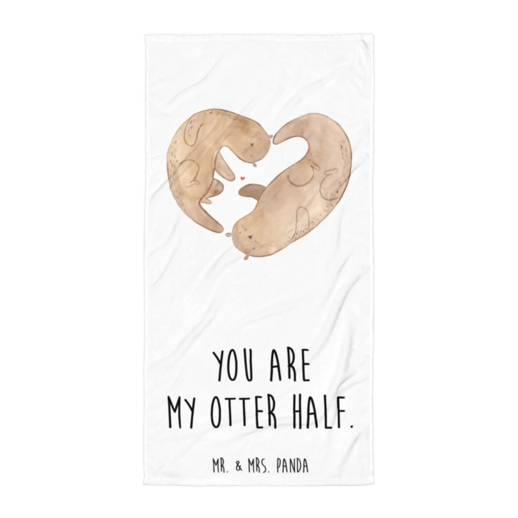 XL bath towel otter Heart luxury bath sheet, oversized towel, large beach towel, extra large swim towel, XL bath towel, spa towel, otter, marten, sea otter, European otter, water mammal, aquatic animal, baby otter, predator, water, otter gifts, animal lover, gift ideas for animal lovers, animal, mammal, water animal, gifts for people in love, love you, wedding day, life together, love, proof of love, better half, love gift, heart, engagement, anniversary