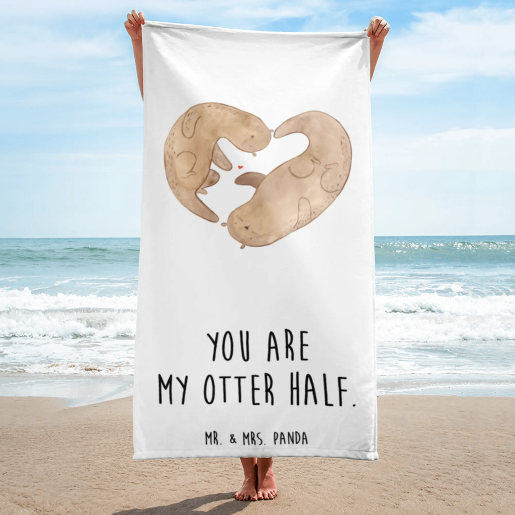 XL bath towel otter Heart luxury bath sheet, oversized towel, large beach towel, extra large swim towel, XL bath towel, spa towel, otter, marten, sea otter, European otter, water mammal, aquatic animal, baby otter, predator, water, otter gifts, animal lover, gift ideas for animal lovers, animal, mammal, water animal, gifts for people in love, love you, wedding day, life together, love, proof of love, better half, love gift, heart, engagement, anniversary