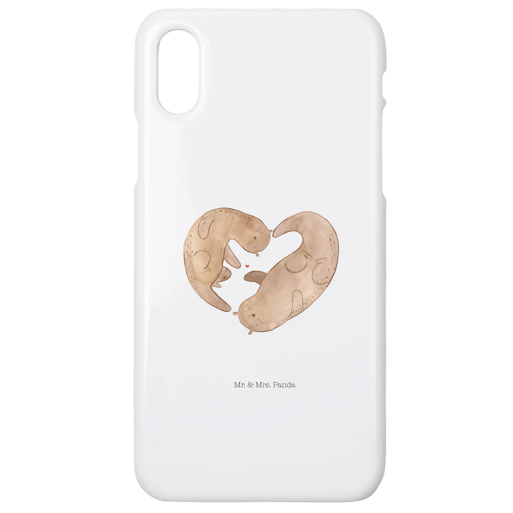 Handyhülle Otter Herz Hülle, Iphone 10, Handy Case, Cover, Handyhülle, Handycover, Iphone X, Handy, Otter, Seeotter, Fischotter, Hochzeitstag, Herz, Liebe, Jahrestag, Gemeinsames Leben, Liebesgeschenk, Verlobung, Liebesbeweis, Bessere Hälfte, Love You