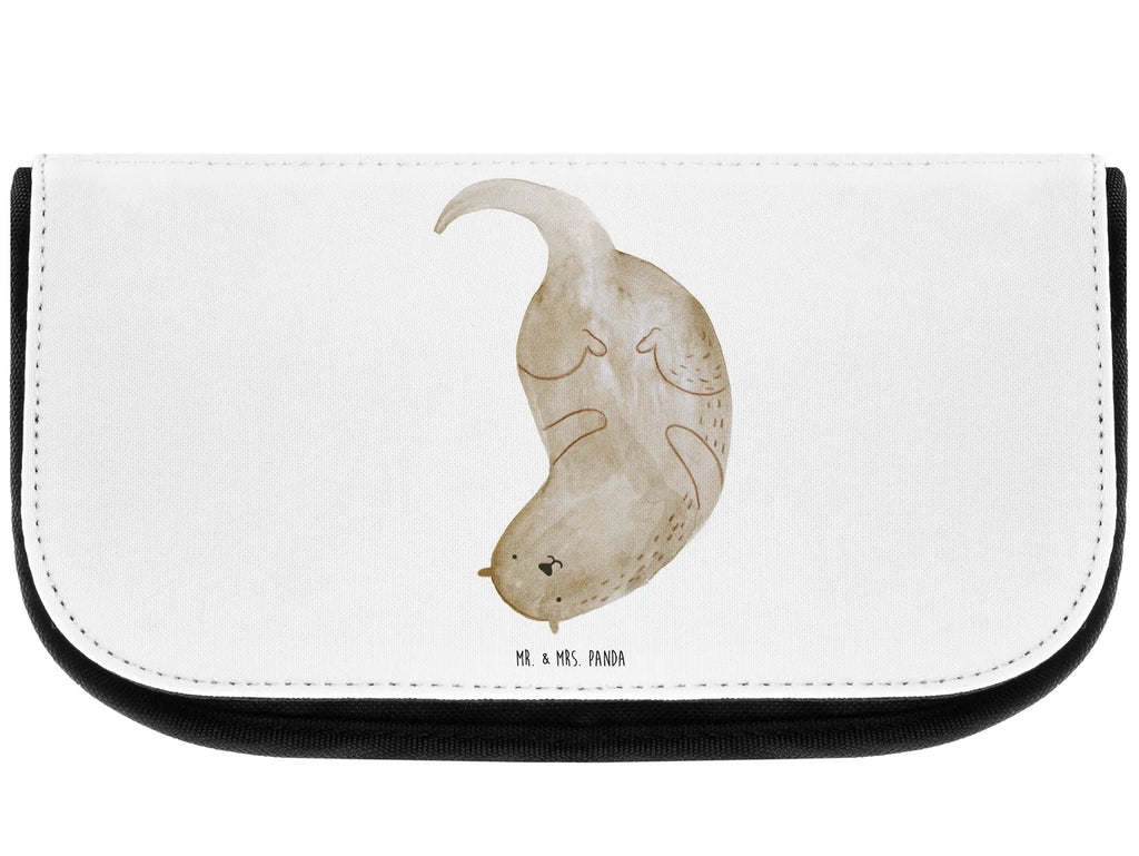 Kosmetiktasche Otter Kopfüber zubehörtasche, Waschtasche, Kulturtasche, Kulturbeutel, utensilientasche, Kosmetiktasche, bad tasche, Schminktäschchen, Necessaire, kulturtäschchen, beauty case, Beautybag, Schminkbeutel, Beauty Bag, kosmetiktäschchen, Reisenecessaires, hygiene tasche, toilettenbeutel, Toilettentasche, Make-Up Bag, kleines Täschchen, Organizer Tasche, Schminktasche, Waschbeutel, reiseschminktasche, beauty tasche, kosmetik beutel, reise kosmetiktasche, Otter, Fischotter, Seeotter, Otter Seeotter See Otter