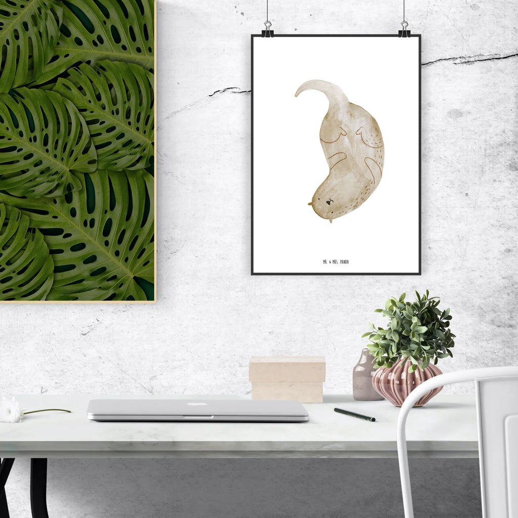 Plakat wydra Do góry nogami Wanddekoration, Mr. & Mrs. Panda Poster, Wandposter, drucke, wandkunst, wanddeko, kunstdruck poster, grafikposter, Posterdruck, Wandschmuck, Deko Bild, Kunstdruck, kunstposter, Wanddeko Bild, wanddruck, Wandbild, Plakat, Poster, kunst für die wand, Bild, Designposter, Bild für Wand, Seeotter, Fischotter, Otter, Otter Seeotter See Otter