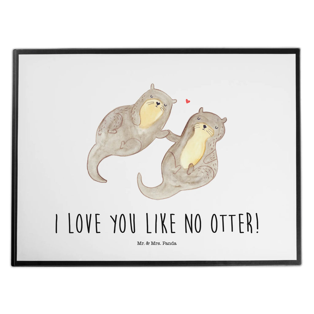 Desk pad otter holding hands girl, office, desk, underlay, children, Desk pad, otter, marten, sea otter, European otter, water mammal, aquatic animal, baby otter, predator, water, otter gifts, animal lover, gift ideas for animal lovers, animal, mammal, water animal, gifts for people in love, Otter Sea Otter Lake Otter