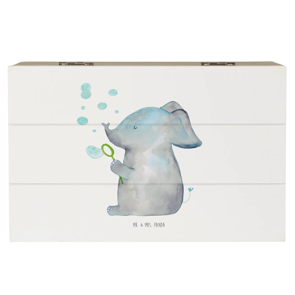 Skrzynia drewniana słoń bańki mydlane Motywy zwierzęce, dobra energia, zabawne powiedzonka, zwierzęta