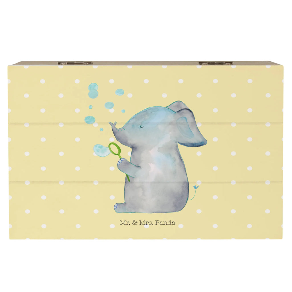 Skrzynia drewniana słoń bańki mydlane Motywy zwierzęce, dobra energia, zabawne powiedzonka, zwierzęta