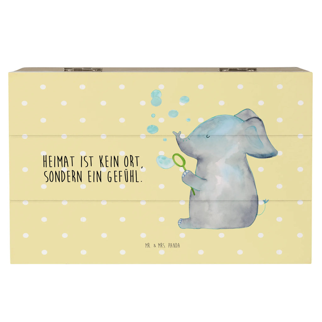 Skrzynia drewniana słoń bańki mydlane Motywy zwierzęce, dobra energia, zabawne powiedzonka, zwierzęta