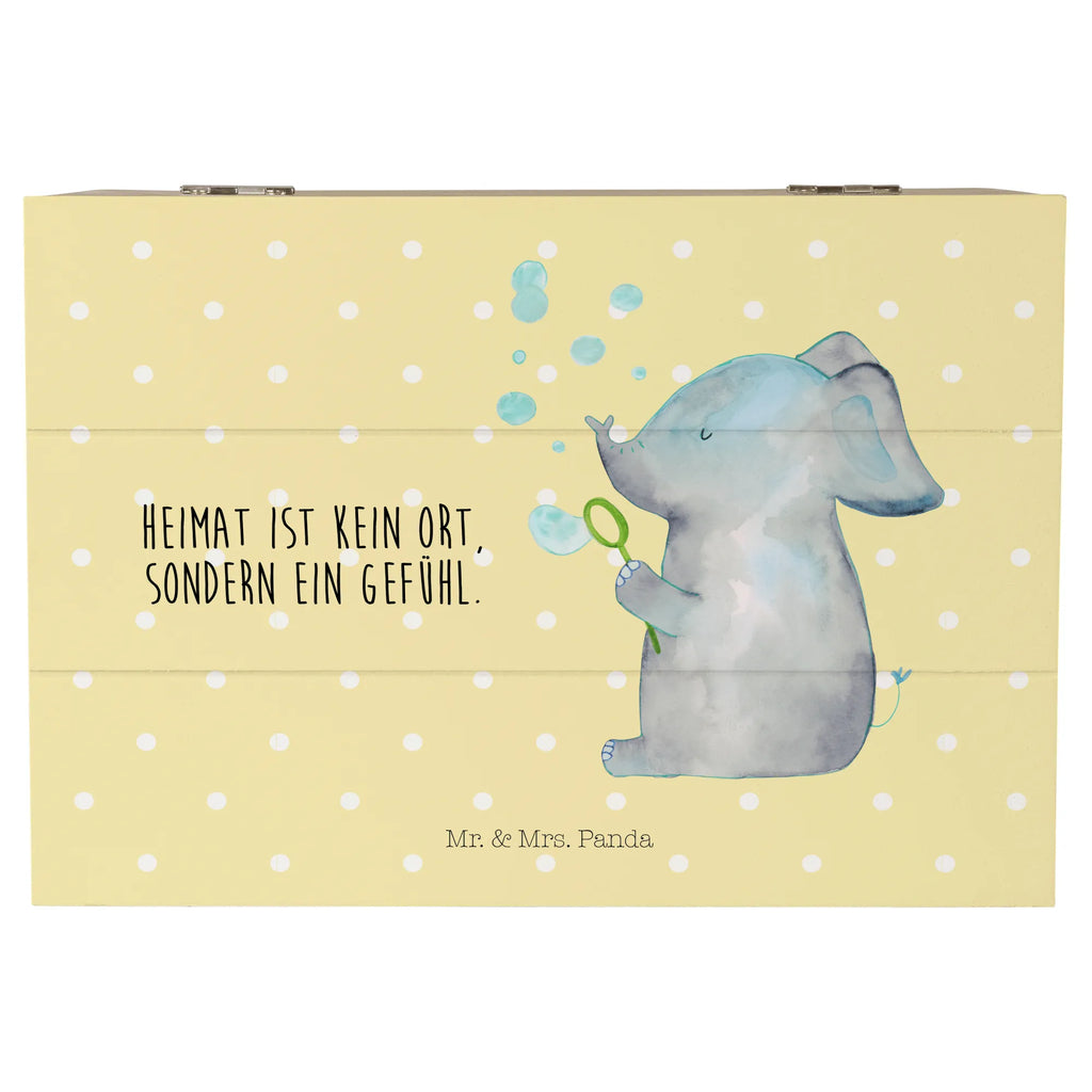 Skrzynia drewniana słoń bańki mydlane Motywy zwierzęce, dobra energia, zabawne powiedzonka, zwierzęta