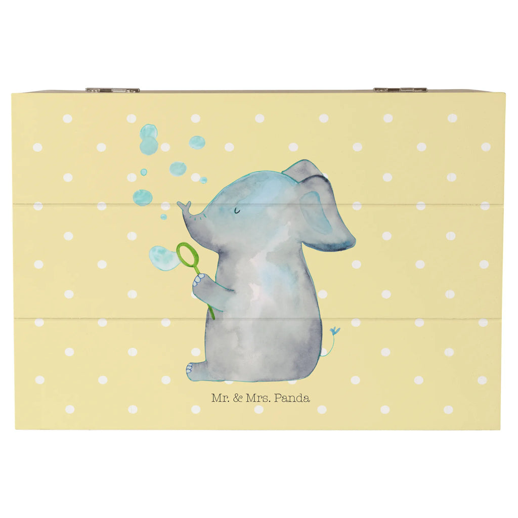 Skrzynia drewniana słoń bańki mydlane Motywy zwierzęce, dobra energia, zabawne powiedzonka, zwierzęta