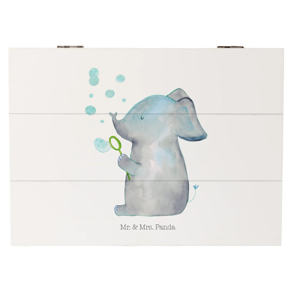 Skrzynia drewniana słoń bańki mydlane Motywy zwierzęce, dobra energia, zabawne powiedzonka, zwierzęta