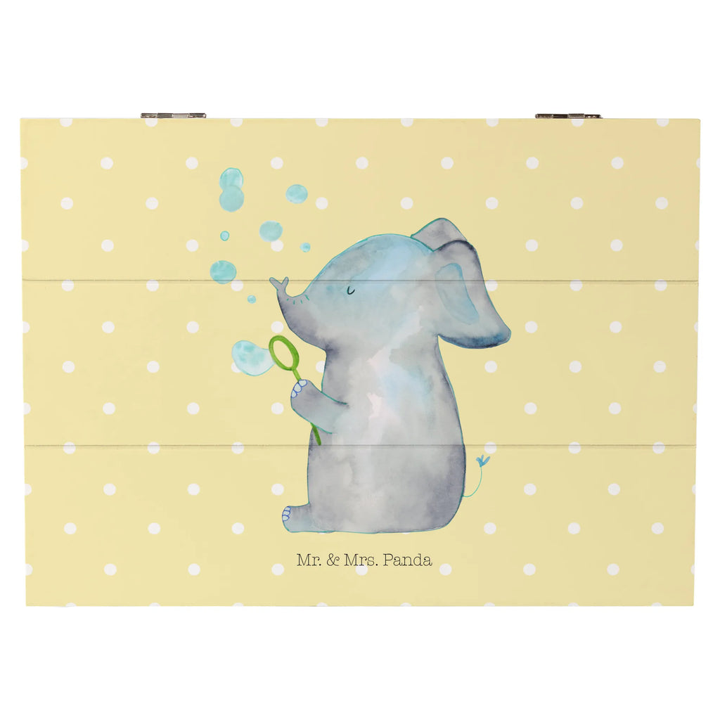 Skrzynia drewniana słoń bańki mydlane Motywy zwierzęce, dobra energia, zabawne powiedzonka, zwierzęta