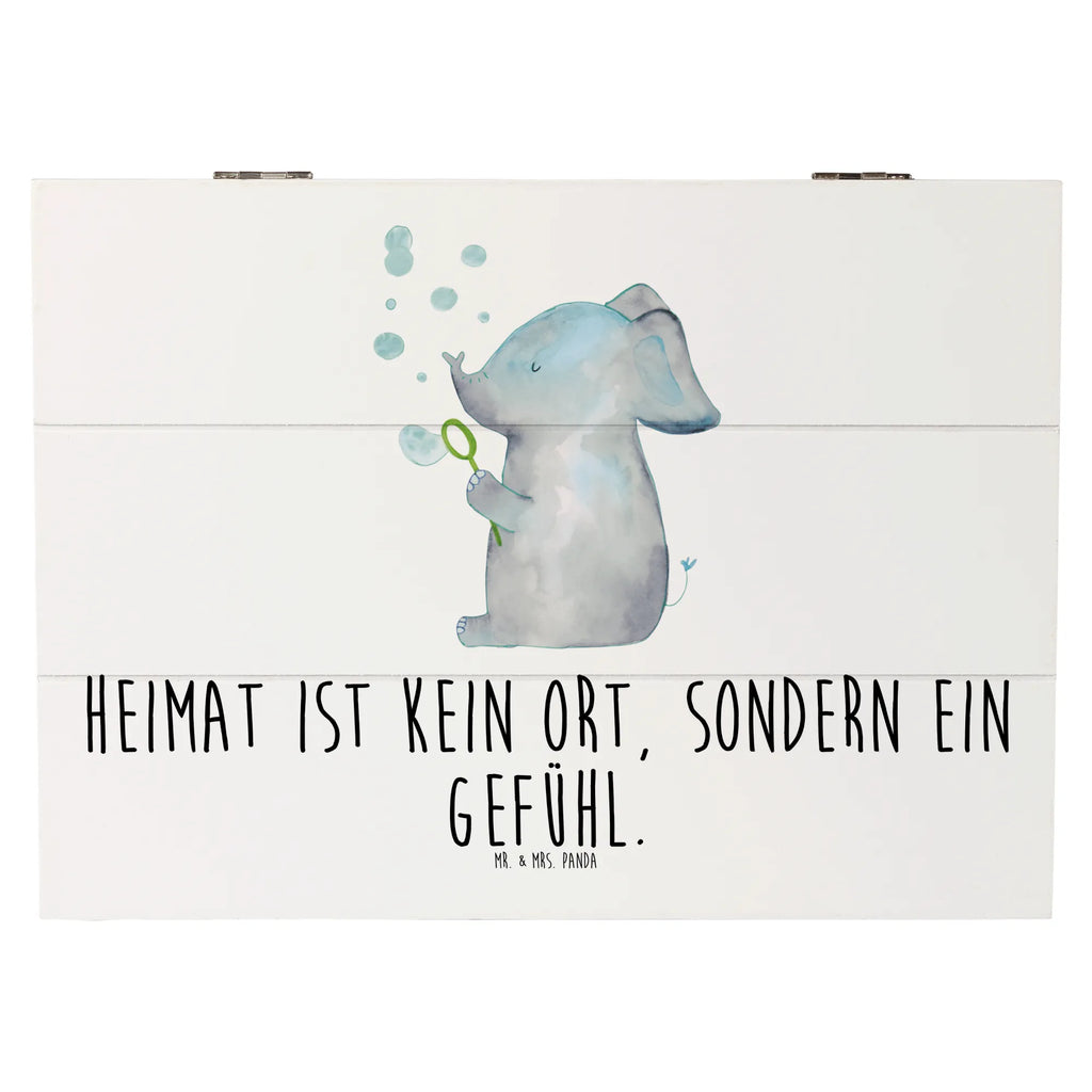 Skrzynia drewniana słoń bańki mydlane Motywy zwierzęce, dobra energia, zabawne powiedzonka, zwierzęta