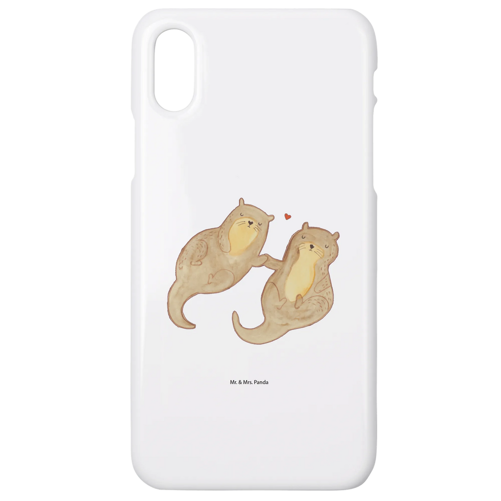 Etui na iPhone 10 wydra trzymać się za ręce Handy Case, Handyhülle, Cover, Handy, Hülle, Handycover, Iphone 10, Iphone X, Otter, Seeotter, Fischotter, Otter Seeotter See Otter
