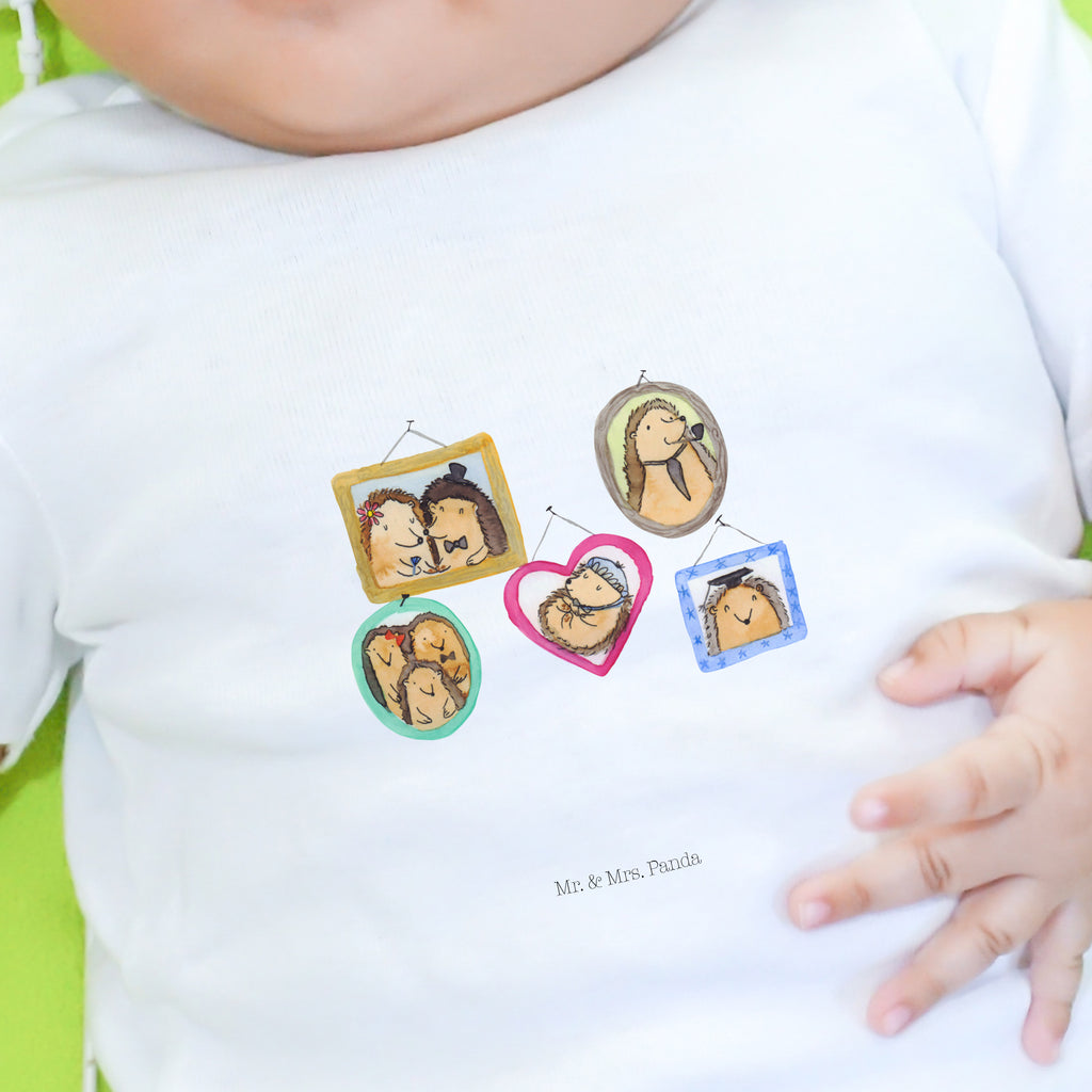 Organic Baby Shirt Igel Familie Baby T-Shirt, Jungen Baby T-Shirt, Mädchen Baby T-Shirt, Shirt, Familie, Vatertag, Muttertag, Bruder, Schwester, Mama, Papa, Oma, Opa, Liebe, Igel, Bilder, Zusammenhalt, Glück