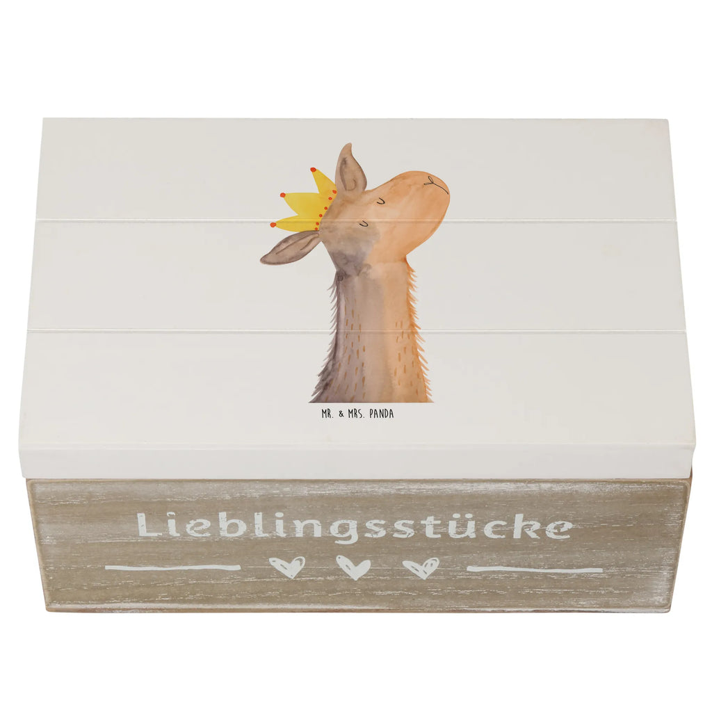 Holzkiste Lamakopf König Aufbewahrungsbox, Truhe, Dekokiste, Geschenkbox, Geschenkdose, Schatzkiste, Holzkiste, XXL, Erinnerungsbox, Kiste, Erinnerungskiste, Schatulle, Lama, Alpaka, Abi, Chef, Königin, Papa, Abitur, König, Vorgesetzter, Mama, Büro Kollege, Lamas, Kollegin, Freundin