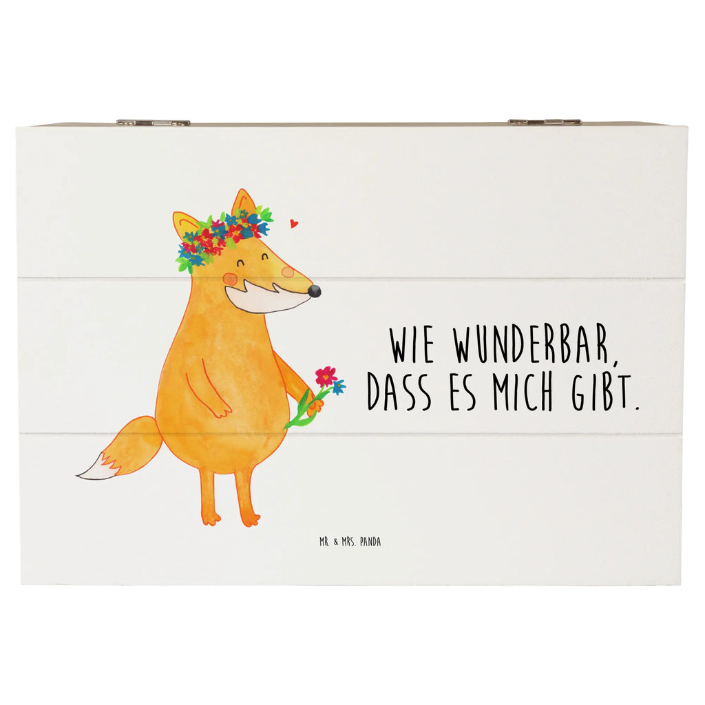 Wooden chest Fox Flower Truhe, Schatulle, Geschenkdose, Kiste, Erinnerungsbox, Erinnerungskiste, Schatzkiste, XXL, Aufbewahrungsbox, Geschenkbox, Holzkiste, Dekokiste, Fuchs, Blumenmädchen, Freundinnen, Liebesbeweis, mich, Freundin, Blumen, Fox, ich, Liebe, Freude, Fuchsmädchen, Blume, Selbstliebe, Füchse, Motivation