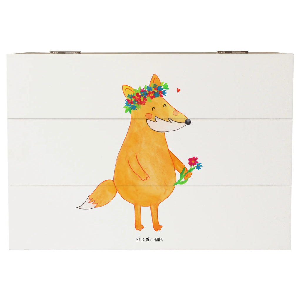 Wooden chest Fox Flower Truhe, Schatulle, Geschenkdose, Kiste, Erinnerungsbox, Erinnerungskiste, Schatzkiste, XXL, Aufbewahrungsbox, Geschenkbox, Holzkiste, Dekokiste, Fuchs, Blumenmädchen, Freundinnen, Liebesbeweis, mich, Freundin, Blumen, Fox, ich, Liebe, Freude, Fuchsmädchen, Blume, Selbstliebe, Füchse, Motivation