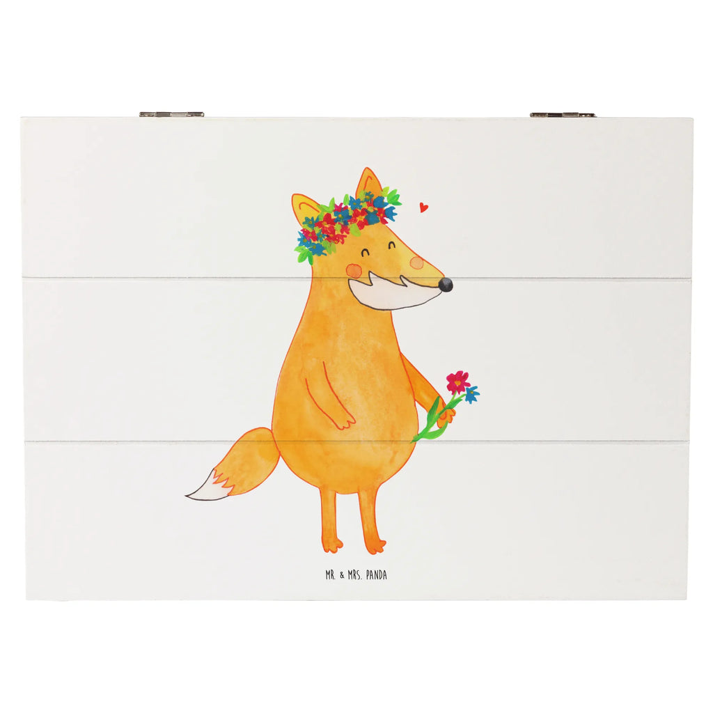 Wooden chest Fox Flower Truhe, Schatulle, Geschenkdose, Kiste, Erinnerungsbox, Erinnerungskiste, Schatzkiste, XXL, Aufbewahrungsbox, Geschenkbox, Holzkiste, Dekokiste, Fuchs, Blumenmädchen, Freundinnen, Liebesbeweis, mich, Freundin, Blumen, Fox, ich, Liebe, Freude, Fuchsmädchen, Blume, Selbstliebe, Füchse, Motivation