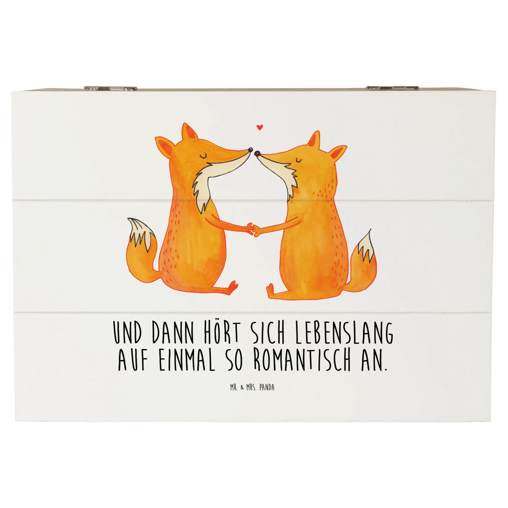 Holzkiste Füchse Liebe Erinnerungsbox, Erinnerungskiste, Kiste, XXL, Truhe, Aufbewahrungsbox, Dekokiste, Geschenkbox, Holzkiste, Geschenkdose, Schatulle, Schatzkiste, Fuchs, Ehemann, Freund, Partner, Ehe, Füchse, Freundin, Liebespaar, Liebe, Verlobte, Ehefrau, Liebesbeweis, Paar, Fox