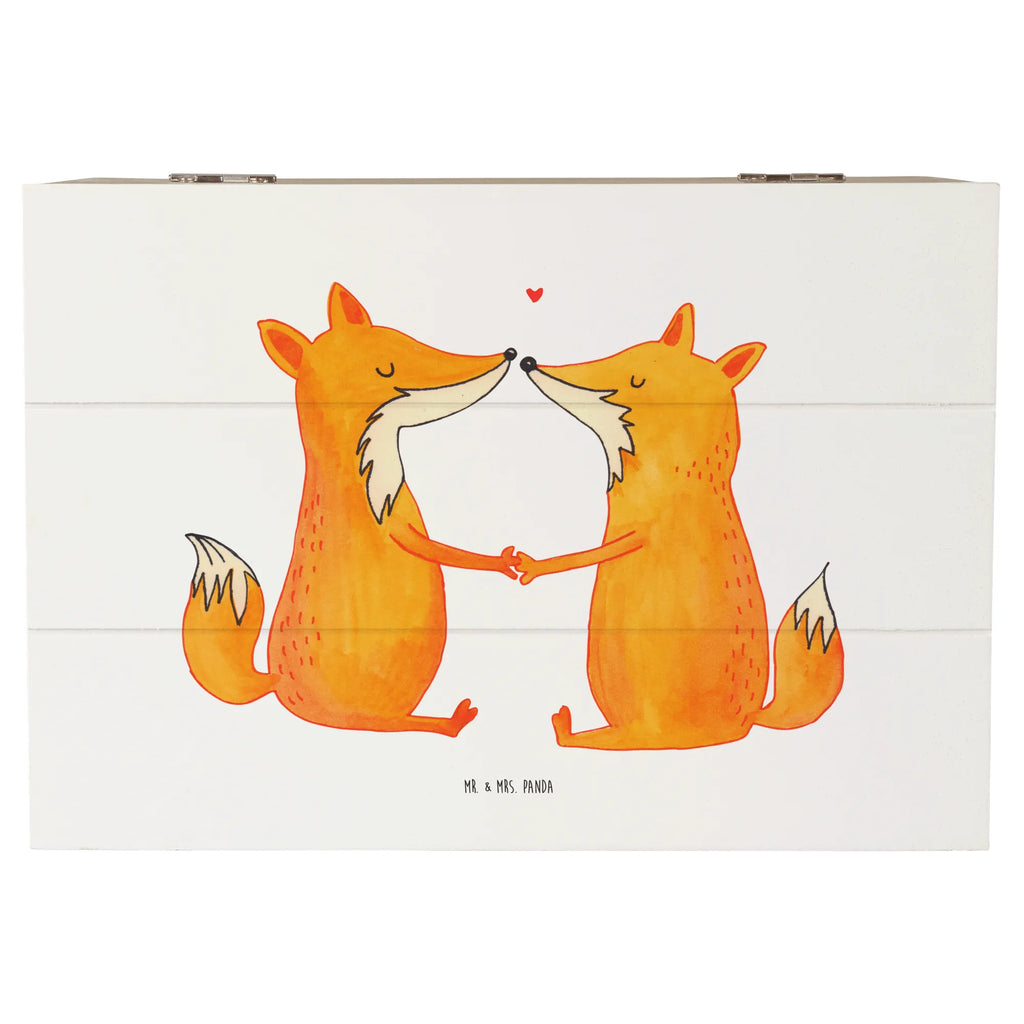 Holzkiste Füchse Liebe Erinnerungsbox, Erinnerungskiste, Kiste, XXL, Truhe, Aufbewahrungsbox, Dekokiste, Geschenkbox, Holzkiste, Geschenkdose, Schatulle, Schatzkiste, Fuchs, Ehemann, Freund, Partner, Ehe, Füchse, Freundin, Liebespaar, Liebe, Verlobte, Ehefrau, Liebesbeweis, Paar, Fox