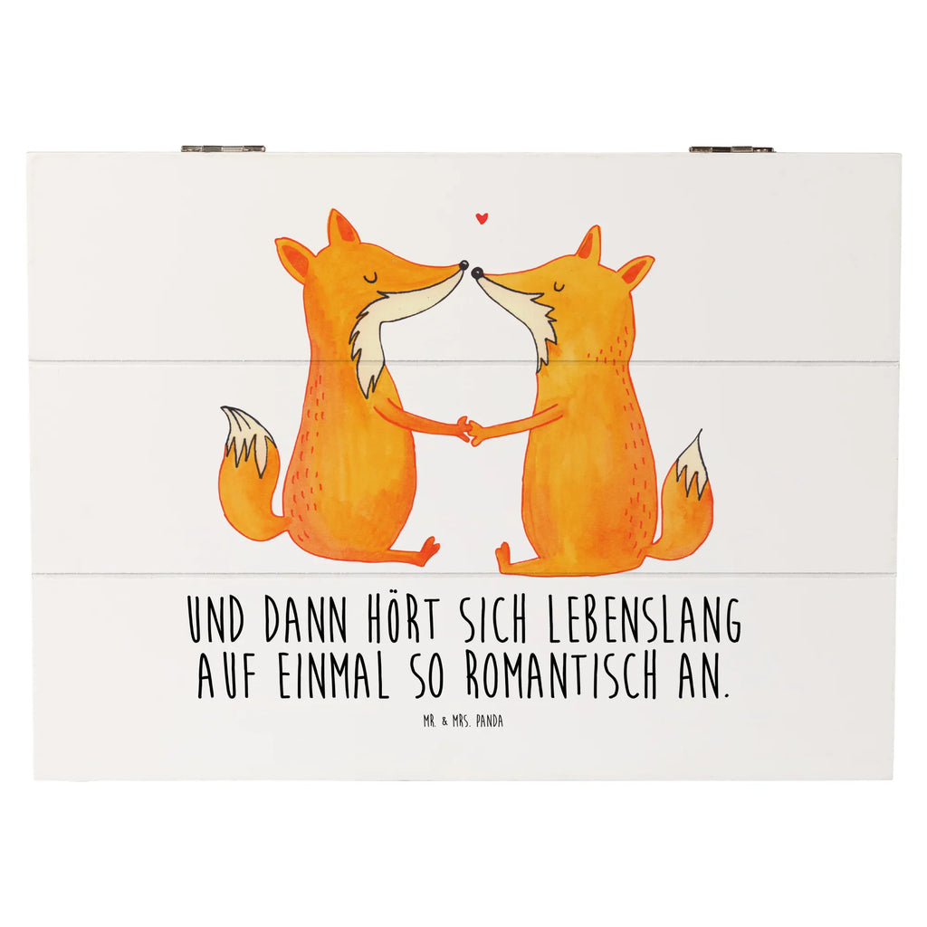 Holzkiste Füchse Liebe Erinnerungsbox, Erinnerungskiste, Kiste, XXL, Truhe, Aufbewahrungsbox, Dekokiste, Geschenkbox, Holzkiste, Geschenkdose, Schatulle, Schatzkiste, Fuchs, Ehemann, Freund, Partner, Ehe, Füchse, Freundin, Liebespaar, Liebe, Verlobte, Ehefrau, Liebesbeweis, Paar, Fox
