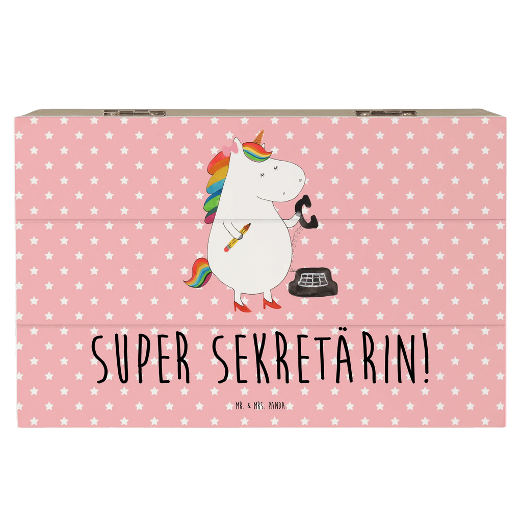 Skrzynia drewniana Jednorożec sekretarka Jednorożec, jednorożce, dekoracje jednorożca, jednorożec