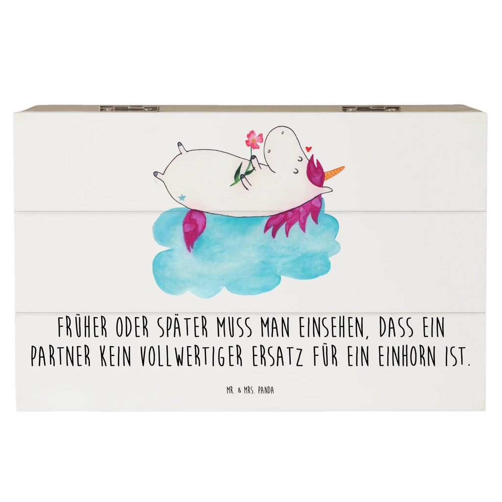 Holzkiste Einhorn verliebt auf Wolke Erinnerungskiste, Holzkiste, Kiste, Aufbewahrungsbox, Schatzkiste, Schatulle, Dekokiste, Geschenkdose, Erinnerungsbox, Truhe, Geschenkbox, XXL, Einhorn, Einhörner, Einhorn Deko, Unicorn, Liebesbeweis, Liebe, Wolke, Freundin, verliebt