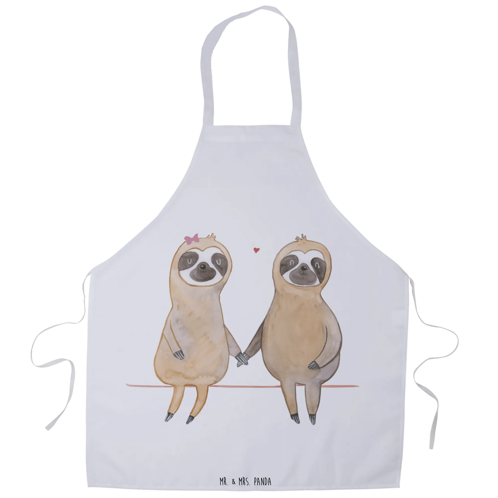 Apron sloth pair cooking apron, Cooking, apron, kitchen apron, baking, grill apron, baking apron, Sloth, sloth, trend animal, lovers, favourite animal, lazy, in love, love, together, relax, sloth love, engaged, sloth couple