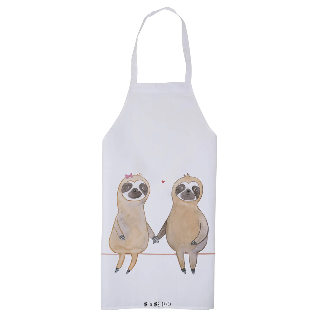 Apron sloth pair cooking apron, Cooking, apron, kitchen apron, baking, grill apron, baking apron, Sloth, sloth, trend animal, lovers, favourite animal, lazy, in love, love, together, relax, sloth love, engaged, sloth couple