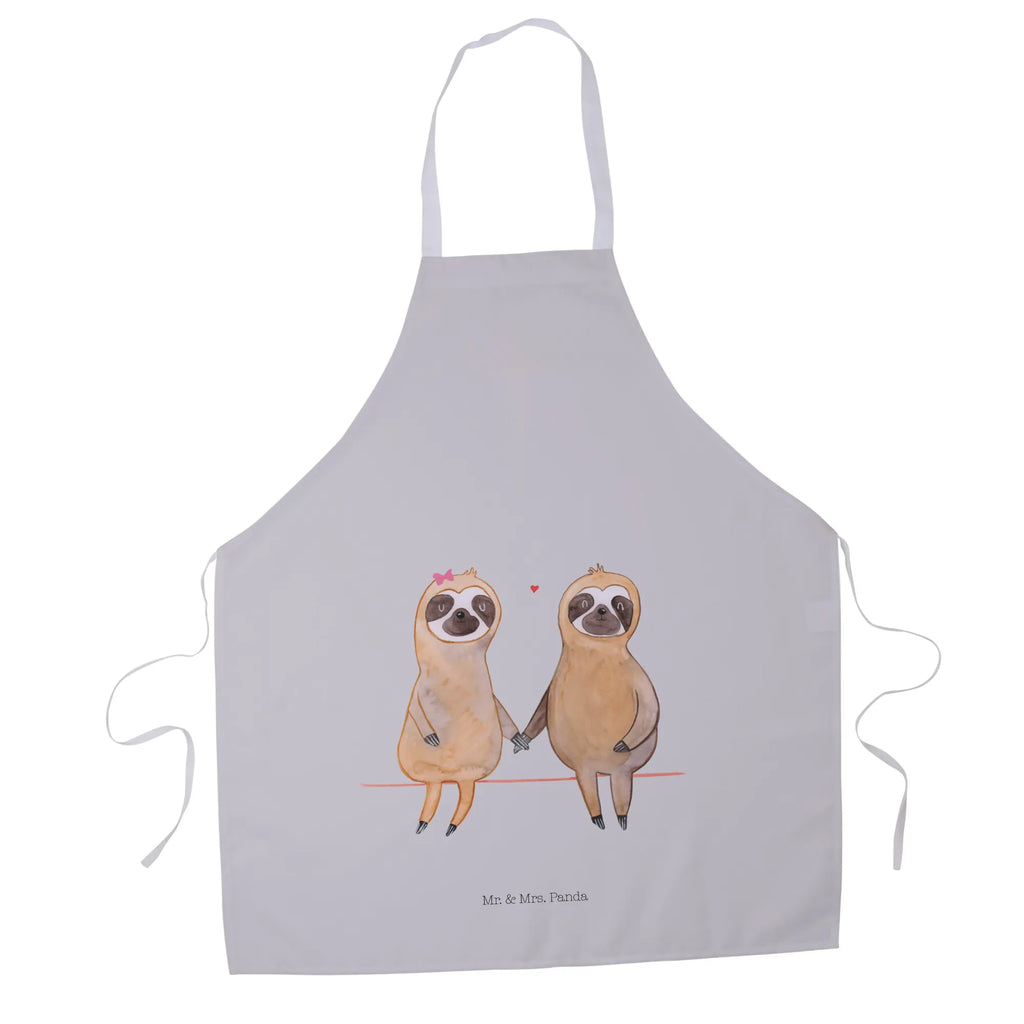 Apron sloth pair cooking apron, Cooking, apron, kitchen apron, baking, grill apron, baking apron, Sloth, sloth, trend animal, lovers, favourite animal, lazy, in love, love, together, relax, sloth love, engaged, sloth couple