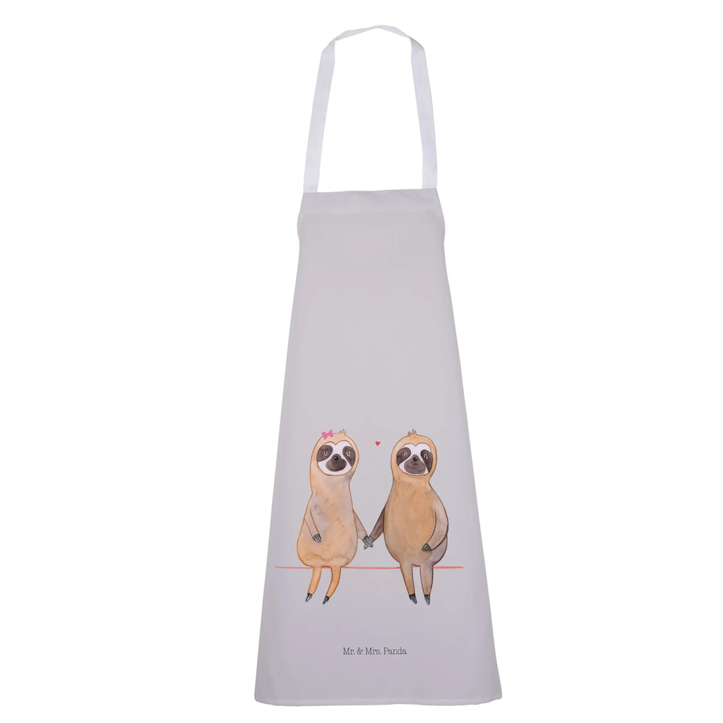 Apron sloth pair cooking apron, Cooking, apron, kitchen apron, baking, grill apron, baking apron, Sloth, sloth, trend animal, lovers, favourite animal, lazy, in love, love, together, relax, sloth love, engaged, sloth couple