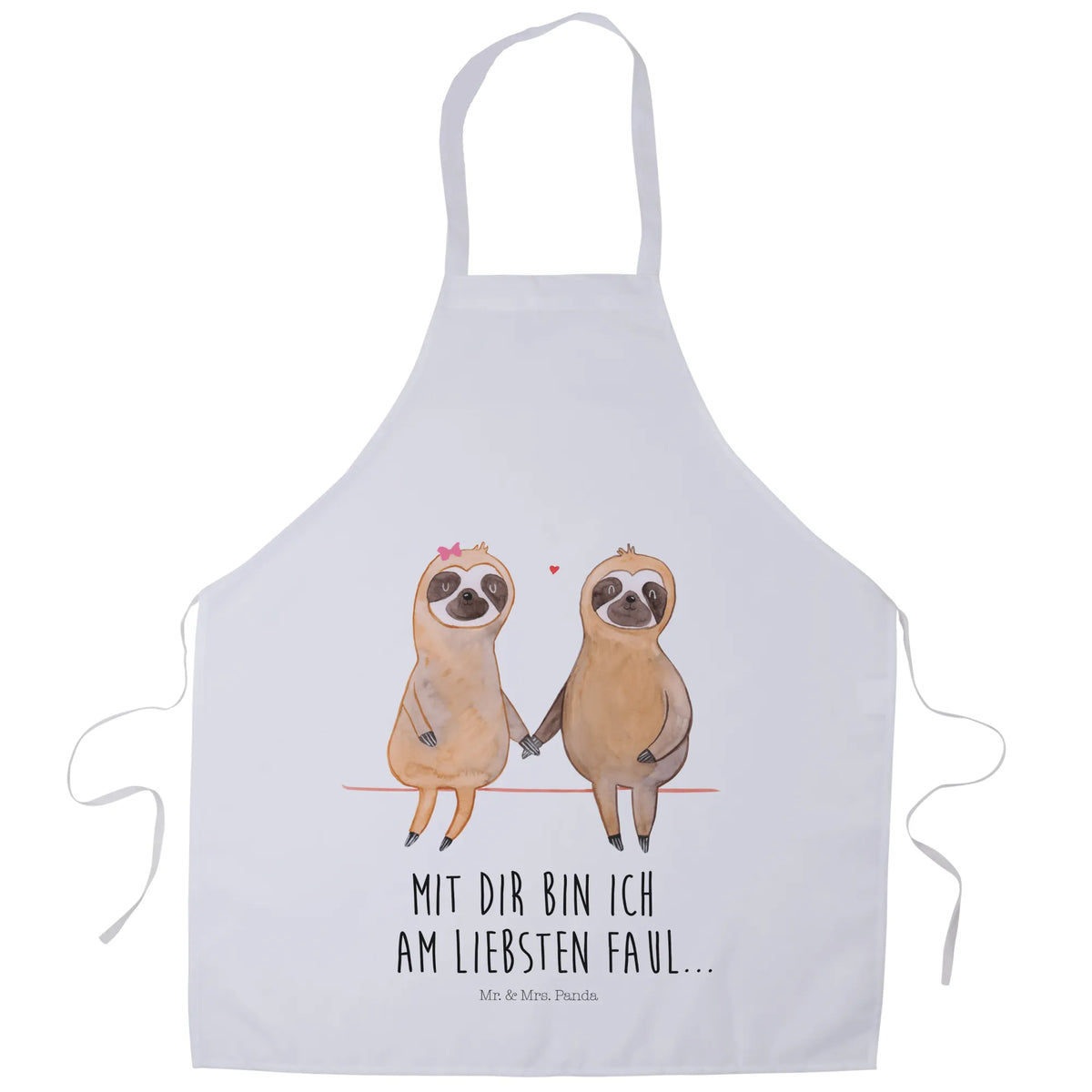 Apron sloth pair trend animal, lazy, engaged, favourite animal, relax, sloth love, together, in love, sloth couple, lovers