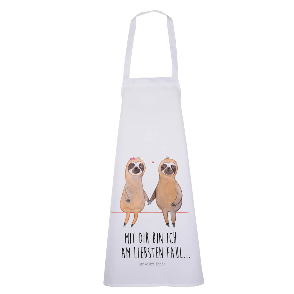 Apron sloth pair cooking apron, Cooking, apron, kitchen apron, baking, grill apron, baking apron, Sloth, sloth, trend animal, lovers, favourite animal, lazy, in love, love, together, relax, sloth love, engaged, sloth couple