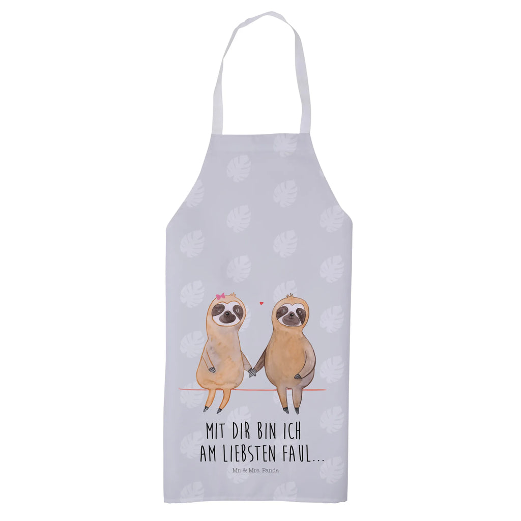 Apron sloth pair cooking apron, Cooking, apron, kitchen apron, baking, grill apron, baking apron, Sloth, sloth, trend animal, lovers, favourite animal, lazy, in love, love, together, relax, sloth love, engaged, sloth couple