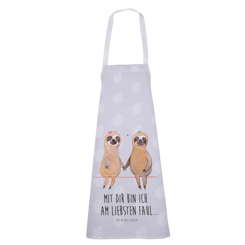 Apron sloth pair cooking apron, Cooking, apron, kitchen apron, baking, grill apron, baking apron, Sloth, sloth, trend animal, lovers, favourite animal, lazy, in love, love, together, relax, sloth love, engaged, sloth couple