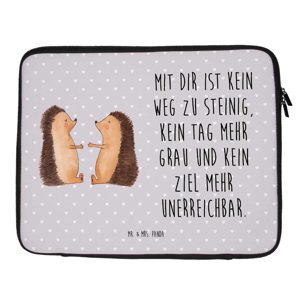 Notebook Tasche Igel Liebe