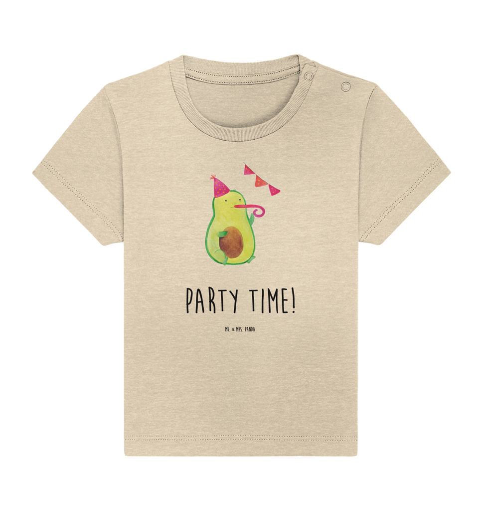 Organic Baby Shirt Avocado Party Time Baby T-Shirt, Jungen Baby T-Shirt, Mädchen Baby T-Shirt, Shirt, Avocado, Veggie, Vegan, Gesund