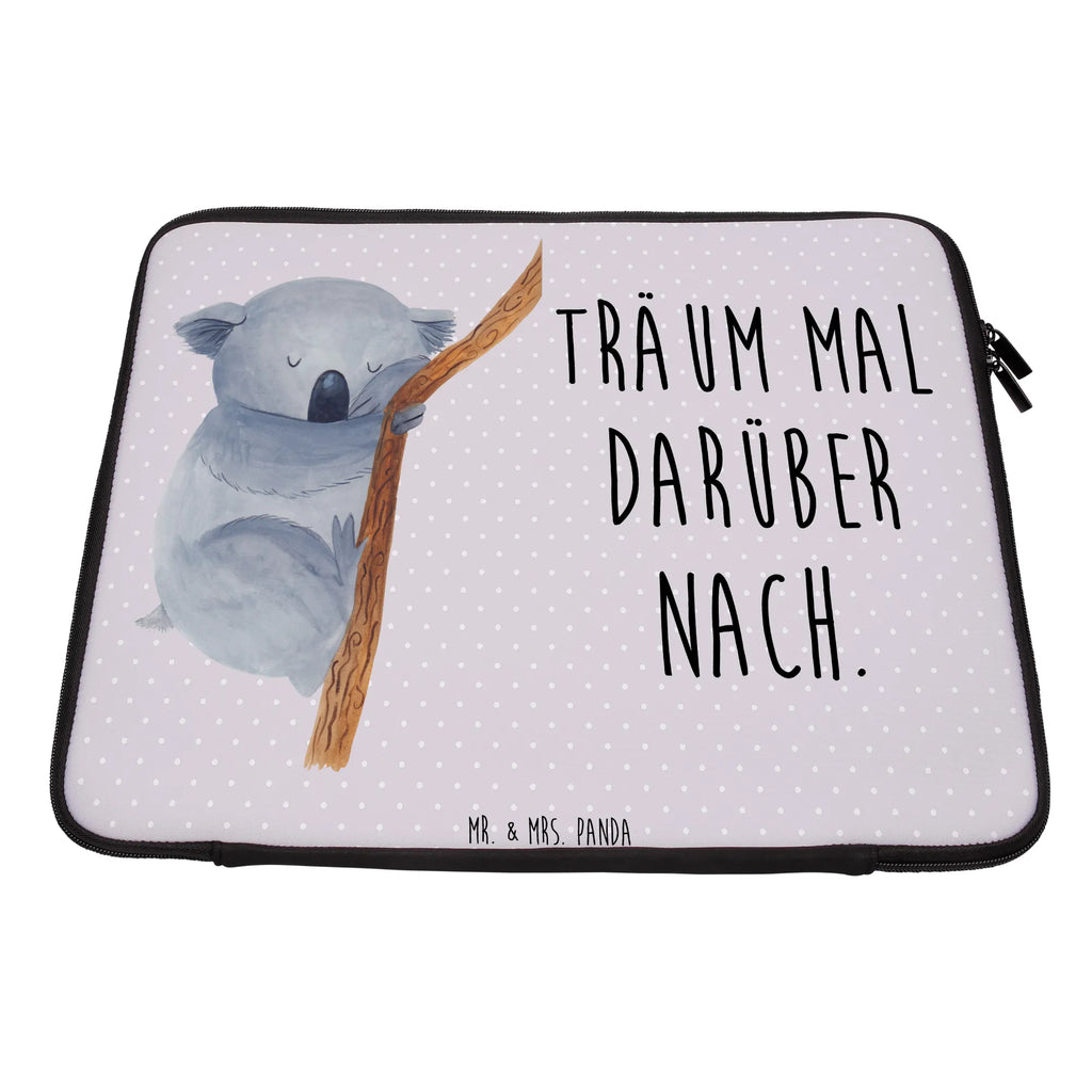 Laptop Bag koala small animals, cute, funny, cute animal motives, hand drawn, small world, funny sayings, good mood, happy, gifts, gift ideas, special gifts, animal lover, card, koala bear, Koala, sleeping, dream, bear, bedroom, dreamland