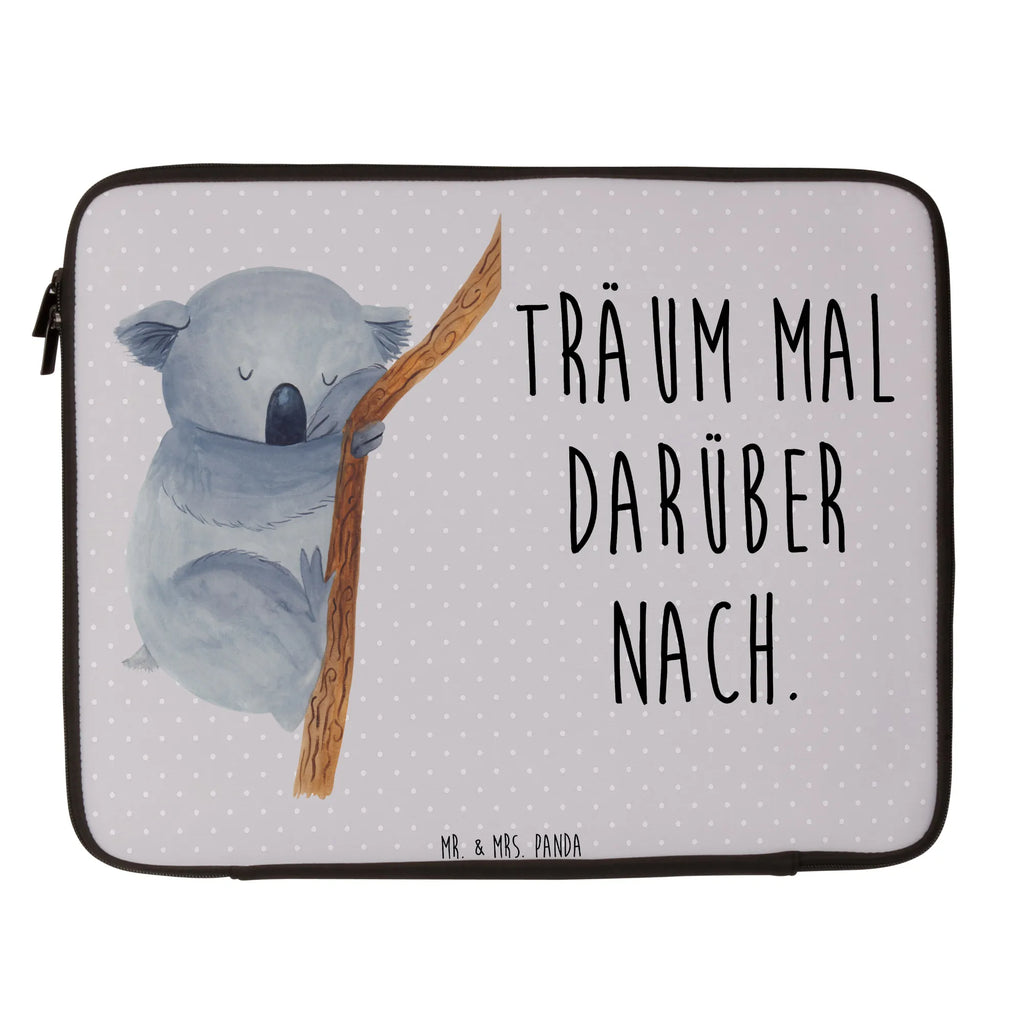 Laptop Bag koala small animals, cute, funny, cute animal motives, hand drawn, small world, funny sayings, good mood, happy, gifts, gift ideas, special gifts, animal lover, card, koala bear, Koala, sleeping, dream, bear, bedroom, dreamland