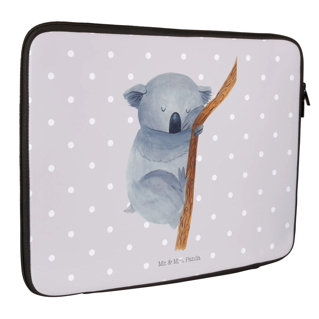 Laptop Bag koala small animals, cute, funny, cute animal motives, hand drawn, small world, funny sayings, good mood, happy, gifts, gift ideas, special gifts, animal lover, card, koala bear, Koala, sleeping, dream, bear, bedroom, dreamland