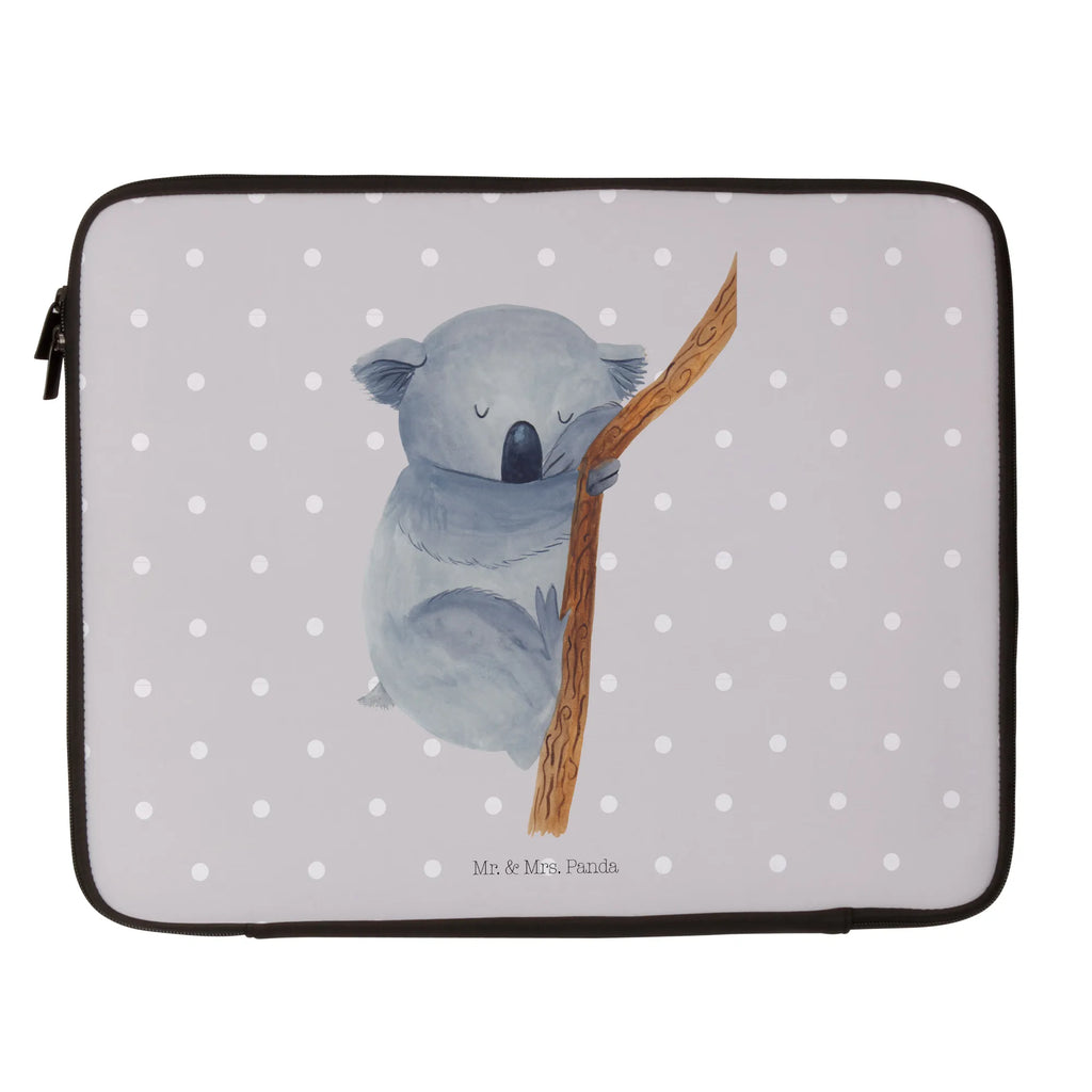 Laptop Bag koala small animals, cute, funny, cute animal motives, hand drawn, small world, funny sayings, good mood, happy, gifts, gift ideas, special gifts, animal lover, card, koala bear, Koala, sleeping, dream, bear, bedroom, dreamland