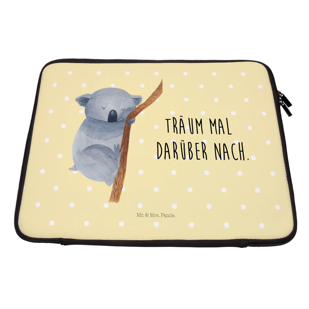 Laptop Bag koala small animals, cute, funny, cute animal motives, hand drawn, small world, funny sayings, good mood, happy, gifts, gift ideas, special gifts, animal lover, card, koala bear, Koala, sleeping, dream, bear, bedroom, dreamland