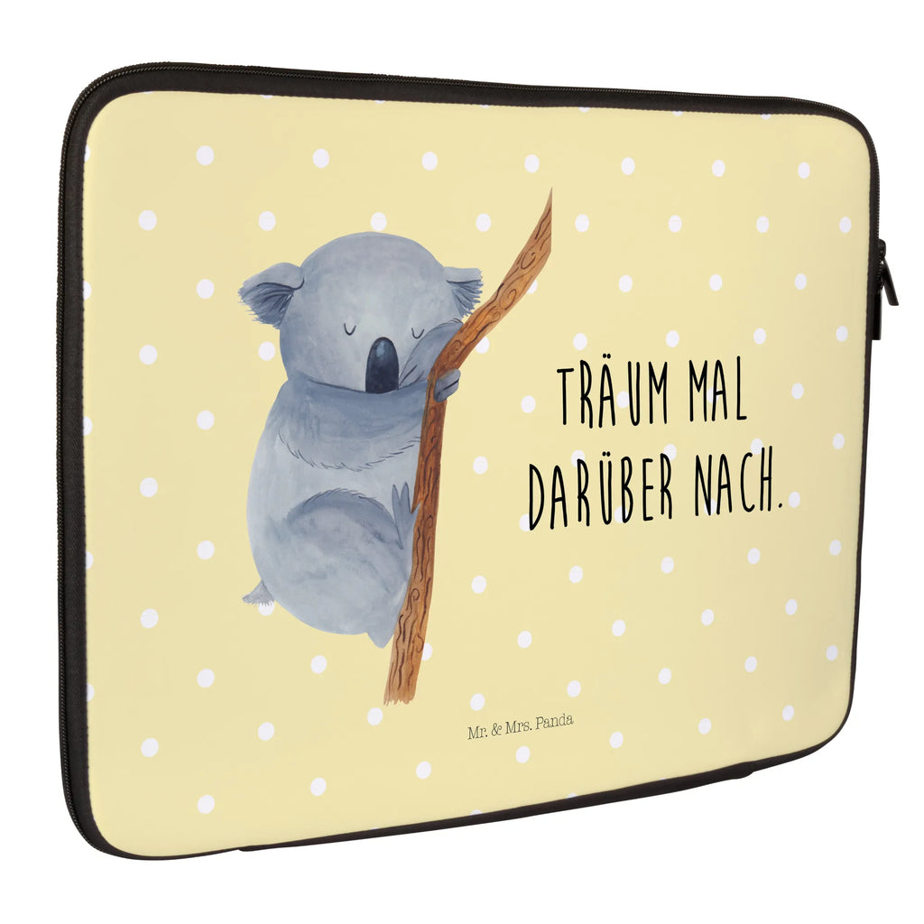 Laptop Bag koala small animals, cute, funny, cute animal motives, hand drawn, small world, funny sayings, good mood, happy, gifts, gift ideas, special gifts, animal lover, card, koala bear, Koala, sleeping, dream, bear, bedroom, dreamland