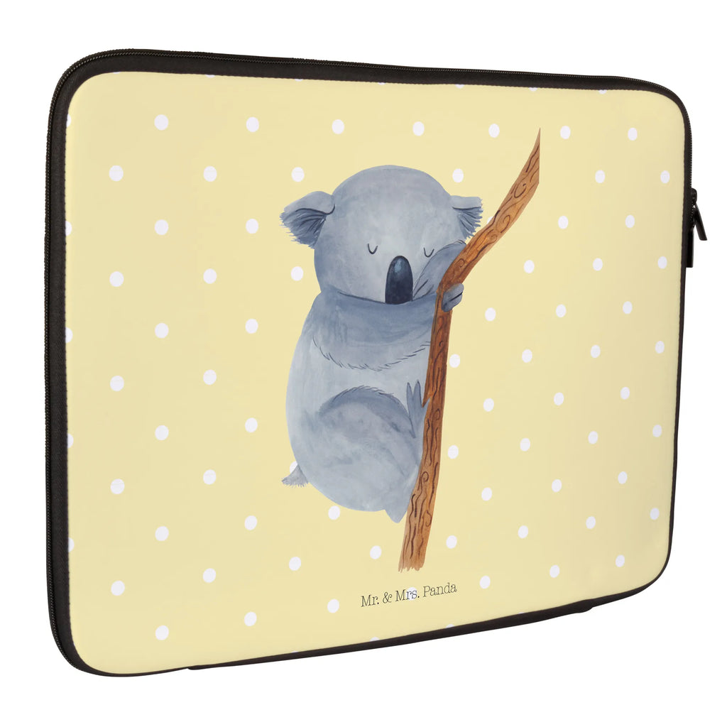 Laptop Bag koala small animals, cute, funny, cute animal motives, hand drawn, small world, funny sayings, good mood, happy, gifts, gift ideas, special gifts, animal lover, card, koala bear, Koala, sleeping, dream, bear, bedroom, dreamland