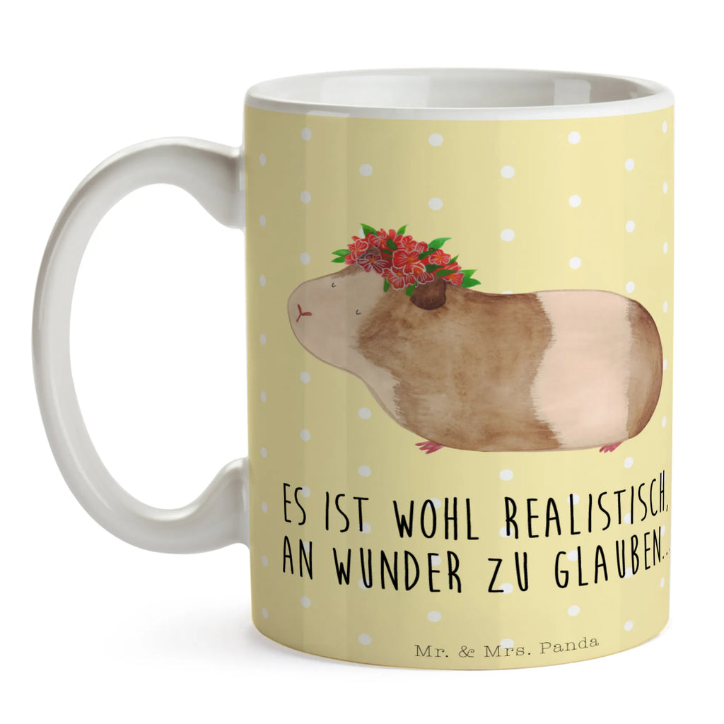 Tasse Meerschweinchen Weisheit Kaffeetasse, Porzellantasse, Geschenktasse, Tasse mit Motiven, Teetasse, Tasse, Tasse mit Zitaten, Bürotasse, Keramiktasse, Tiermotive, Gute Laune, lustige Sprüche, Tiere, Realität, Meerie, Wunderland, Weisheit, Blumenkind, Meeries, Meerschweinchen, Motivation, Spruch, Wunder